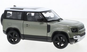 24110GR Land Rover Defender 2020 green 1:24